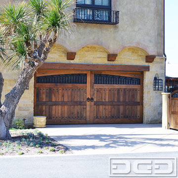 Reclaimed Barn Wood Garage Doors & Gates Custom-Made in Orange County