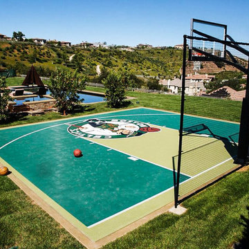 Backyard Basketball Courts