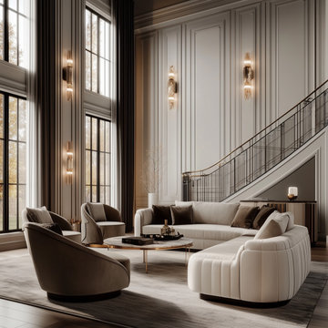 Qilyah Neo-Classic interior design