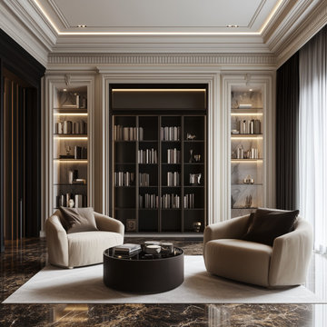 Qilyah Neo-Classic interior design