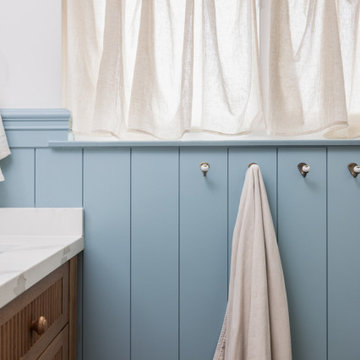 Tranquil Teal Bathroom