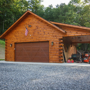 Log Cabin Living with Extreme Outdoor Living Area