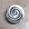 Circle Spiral Knob, Shiny