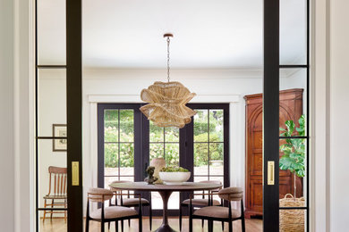 Dining room - transitional dining room idea in Other