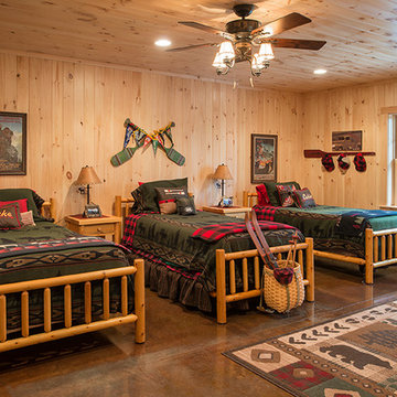 Big Moose, New York Log Home