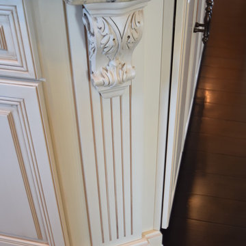 Embellished New Construction Kitchen