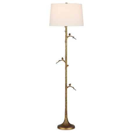 Piaf Brass Floor Lamp