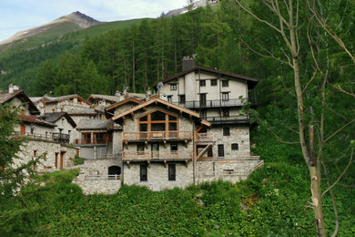 Exemple d'une maison montagne.
