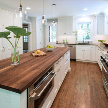 Media, PA - Classic & Casual White Kitchen