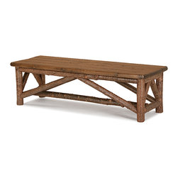 Rustic Bench #1522 by La Lune Collection - Accent And Storage Benches