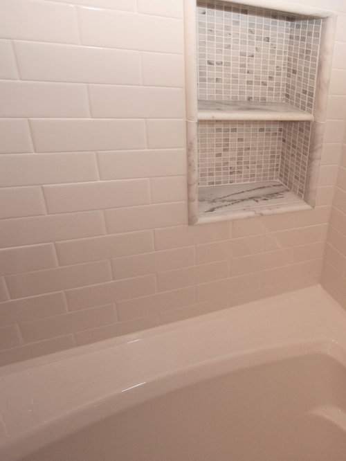 Marble Shower Niche Houzz