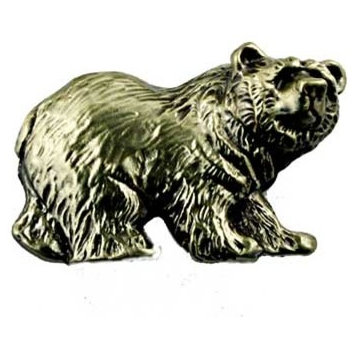 Grizzly Pull - Antique Brass, SIE-681552