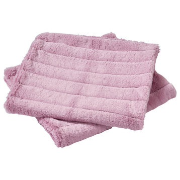 Super Mink Throw Pillow Covers Set of 2, Polignac, 14''x26''