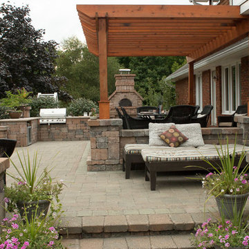 Patio Complete with Fire Feature