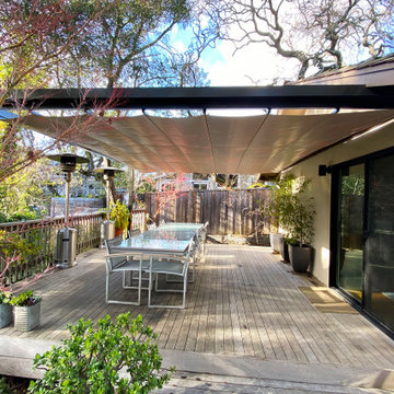 Retractable Shade Structure, San Mateo
