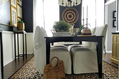 Dining room - eclectic dining room idea in Other