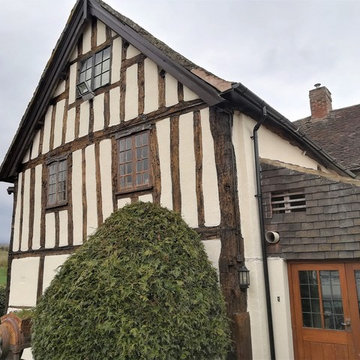 Exterior wall coating for listed building warwickshire