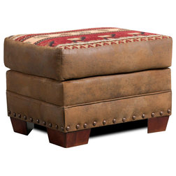 Southwestern Footstools And Ottomans by American Furniture Classics