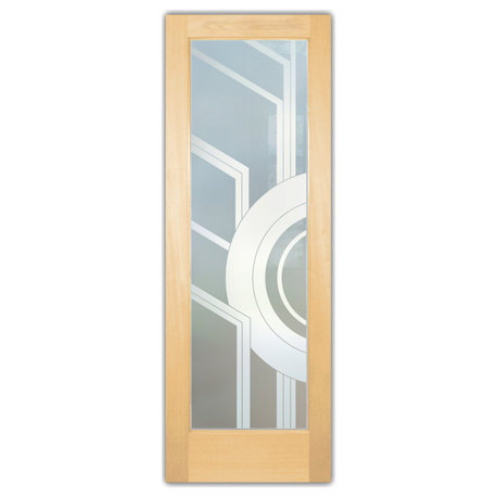 Front Doors - Sun Odyssey II Frosted Glass Design - 30" x 80" - CUSTOMIZE...