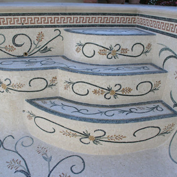 Midcentury Mosaic Pool