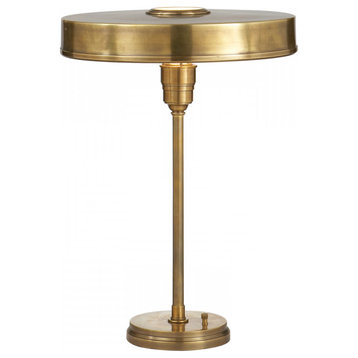 Carlo Table Lamp, 1-Light, Hand-Rubbed Antique Brass, 21"H (TOB 3190HAB 2G22P)