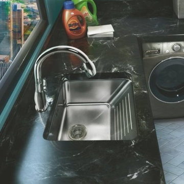 60° Washboard Laundry Sink Systems