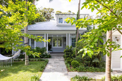 This is an example of a beach style exterior in Sydney.
