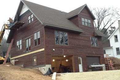 Inspiration for a timeless exterior home remodel in Other