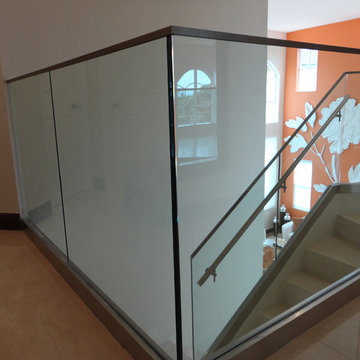 Glass Balustrade Systems - Stainless Handrail Systems