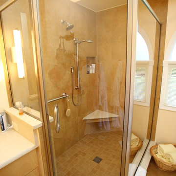 Modern Contemporary Bathroom Remodel in Bloomingdale, IL