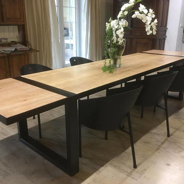 Fabrication d une table en chêne