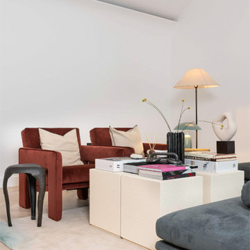 RECEPTION at WG | Warm Minimalism - New Luxury MEWS HOME in BATTERSEA