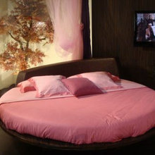 round bed