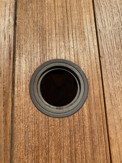 Umbrella Hole Reducer, Can it be removed?