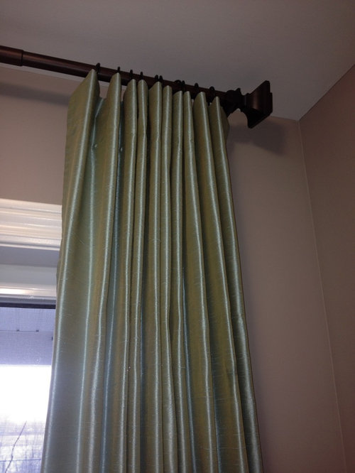Drapery help with very tricky window!