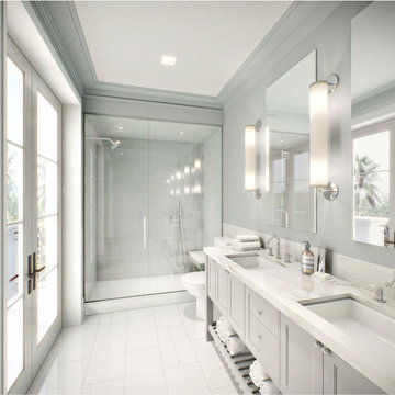 Adding Dramatic Effects to Spaces, Modern Bathroom Renovation in Union City, CA