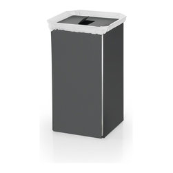 Bandoni 53443 Laundry Basket in Grey - Hampers