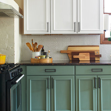 Jessica Davis' New Jersey Kitchen with Annie Sloan paint