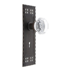 Arts & Crafts Mortise Lock Set - Door Hardware