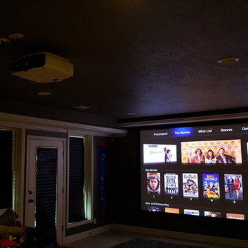 Olathe Man Cave Basement Finish