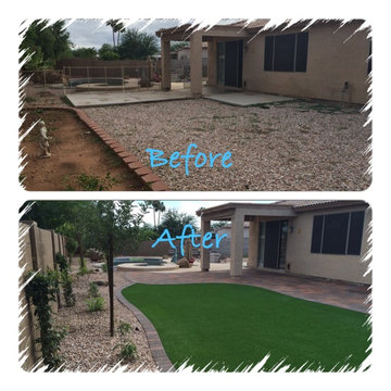 Synthetic Grass Installation Projects