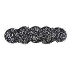 Inviting Home Inc. - Ivy With Berries Pull, Antique-Style Pewter - Cabinet And Drawer Handle Pulls