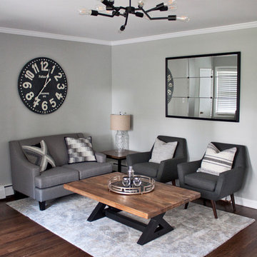 Mid-Century Modern with Rustic Charm