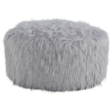 Ashley Furniture Galice Fabric Oversized Accent Ottoman in Gray