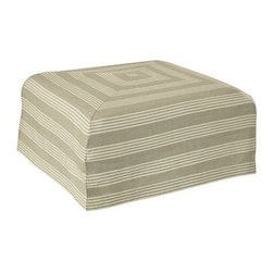 Hickory Chair Ottomans and Benches - Footstools And Ottomans