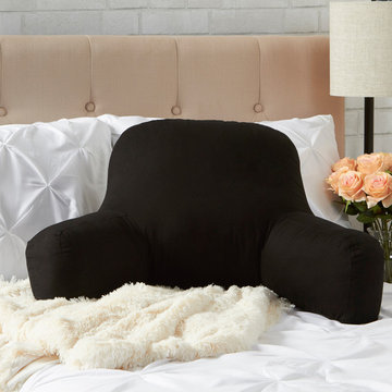 Signature Bed Rest Pillow in Modern Bedroom