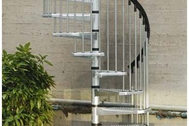 Enduro Steel Outdoor Spiral Staircase Kit