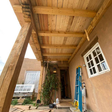 Timber-Frame Porch