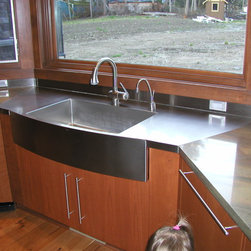 Stainless Steel Sink and Counter Top - Kitchen Sinks