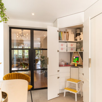 A Fully Bespoke Walk-In Larder Dedicated to Housing Baking Equipment